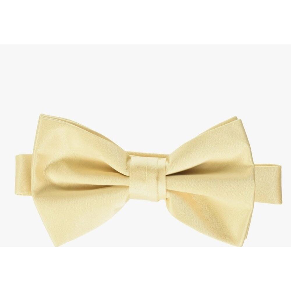 Stacy Adams Bow Tie Ready-Tied Yellow Mens New in Box